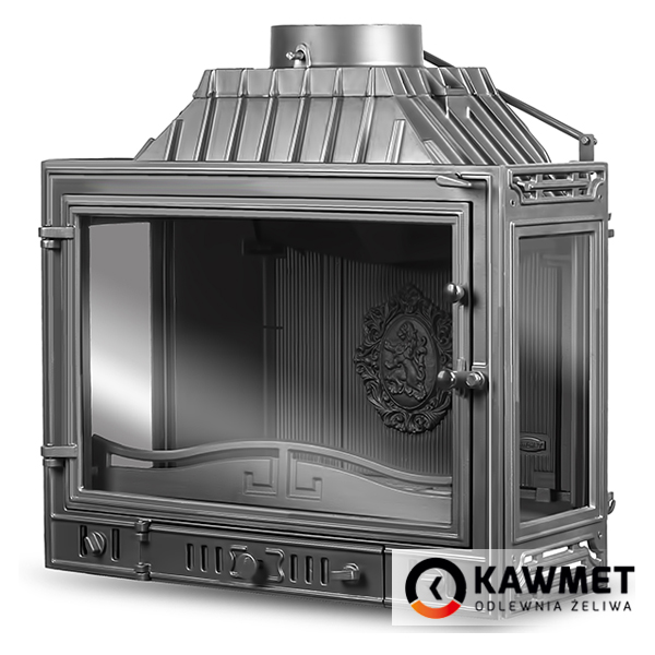 Фото товара Каминная топка Kaw-Met W4 PLB Dual 14.5 кВт три стекла. Изображение №2